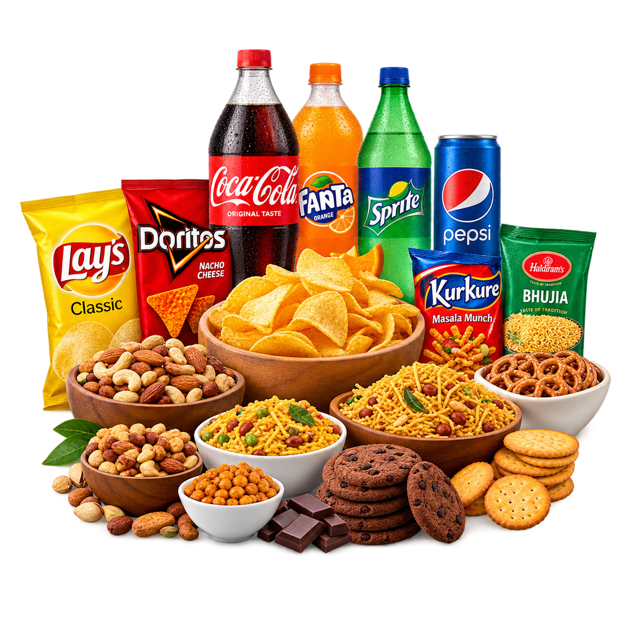 Snacks & Beverages